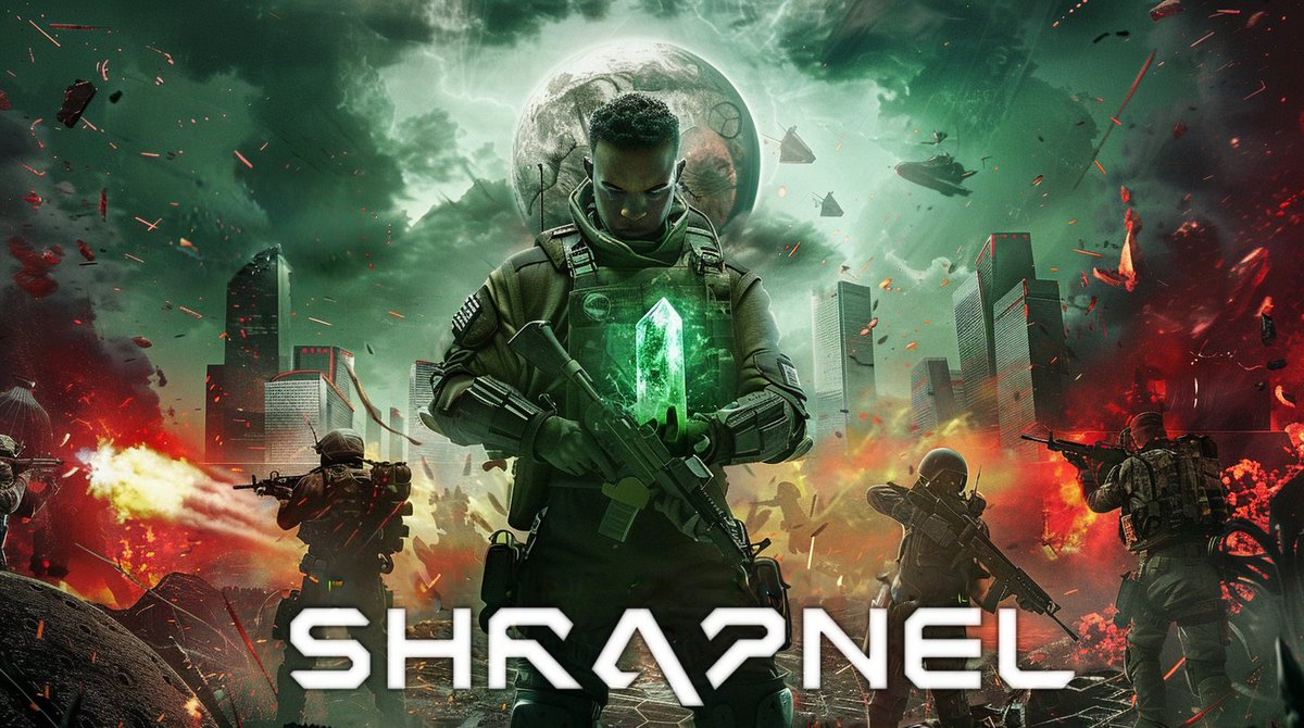 cro_medinho's tweet photo. I had some free time, so I created several posters/banners for Shrapnel ๐ซ
Do you like it? ๐ค
@NOX_Ecosystem @playSHRAPNEL
#shrapcreate #Noxstarter #SHRAPNEL #Equinox
๐ More images are in the comments below ๐ https://t.co/C8vqBG6lEZ