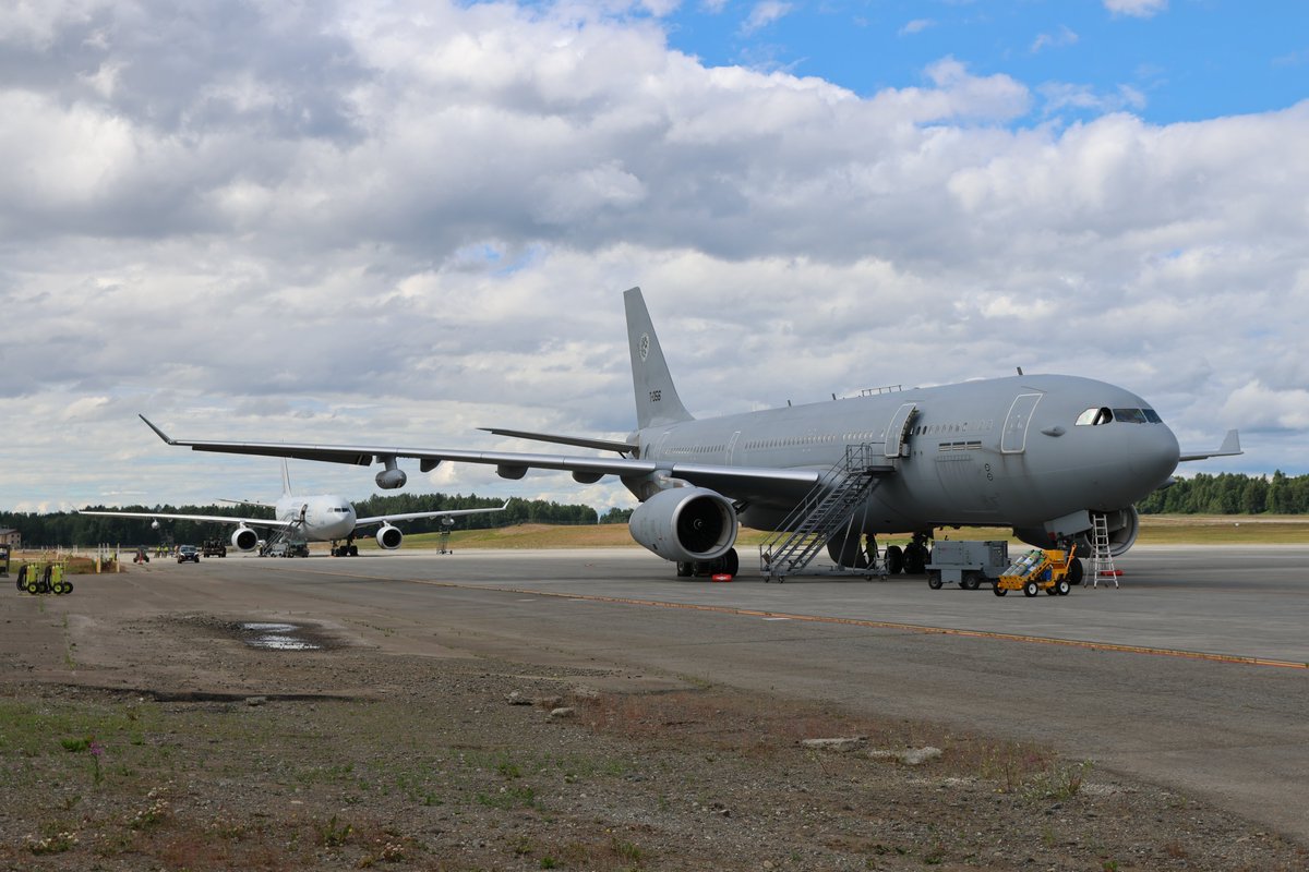 EATC_'s tweet photo. Watch a photo gallery of the #A330MRTTs from @Armee_de_lair and @A330_MMU participating at #EART24 at @JBER_Alaska !
✈️⛽️
📷➡️➡️https://t.co/YM82I6uiiS
#AirMobility #TogetherWeGoBeyond #ArcticDefender24 #PacificSkies24 https://t.co/VvXuRbdIIU