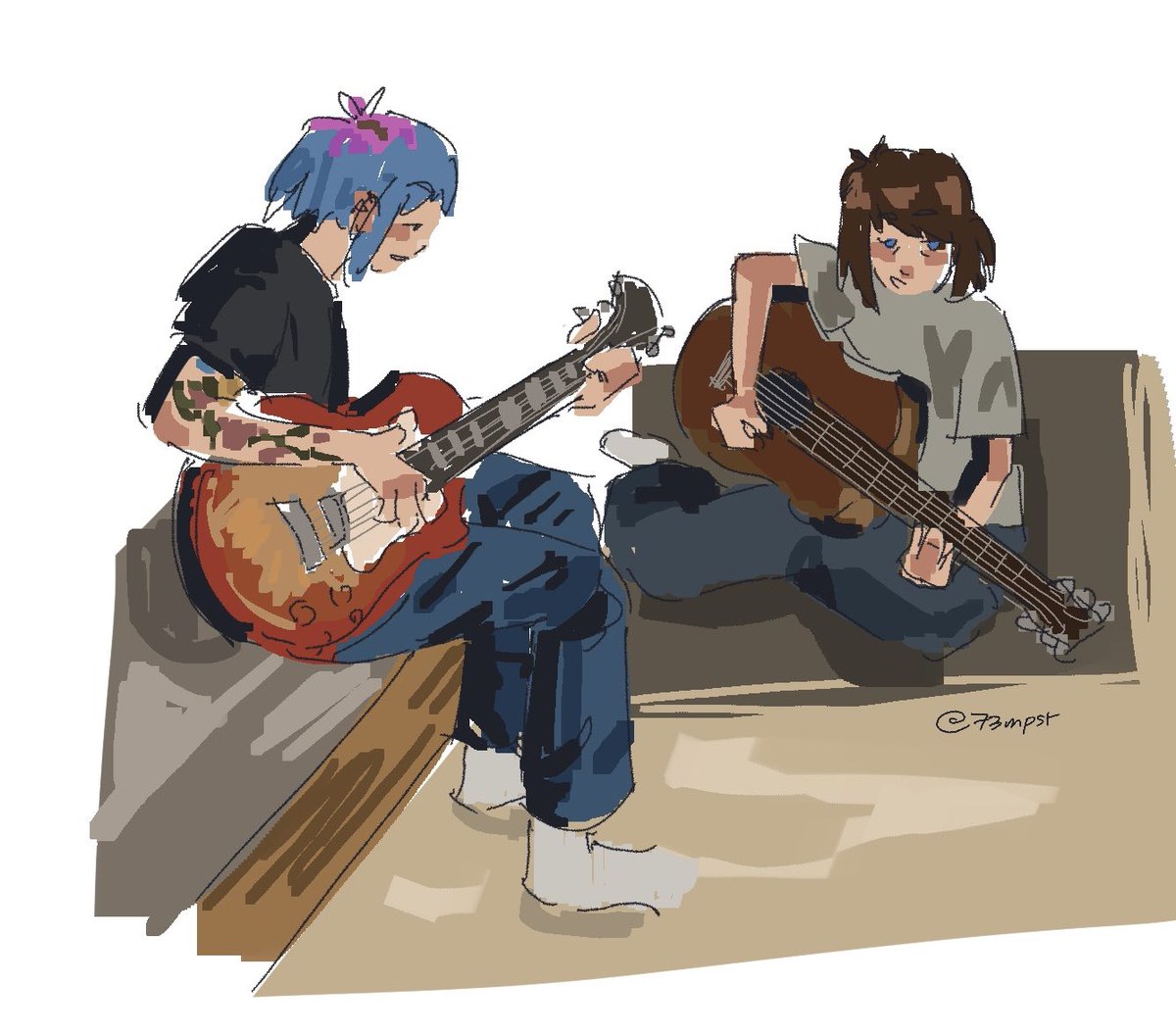 had to repost i forgot chloes tat LOL