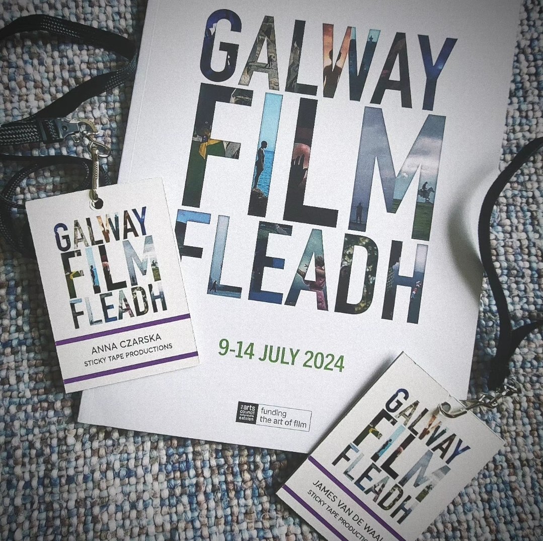 STP  have arrived at the 36th <a href="/GalwayFilm/">Galway Film Fleadh</a> &amp; film market! Excited to meet w/ other industry professionals at the market &amp; also connect w/ our collaborators &amp; friends. See you soon! ✨️

<a href="/JamesVanDeWaal/">James Van De Waal</a> <a href="/ACzarska/">Anna Czarska</a>

#galwayfilmfleadh #filmproduction  #filmmarket #filmfestivals