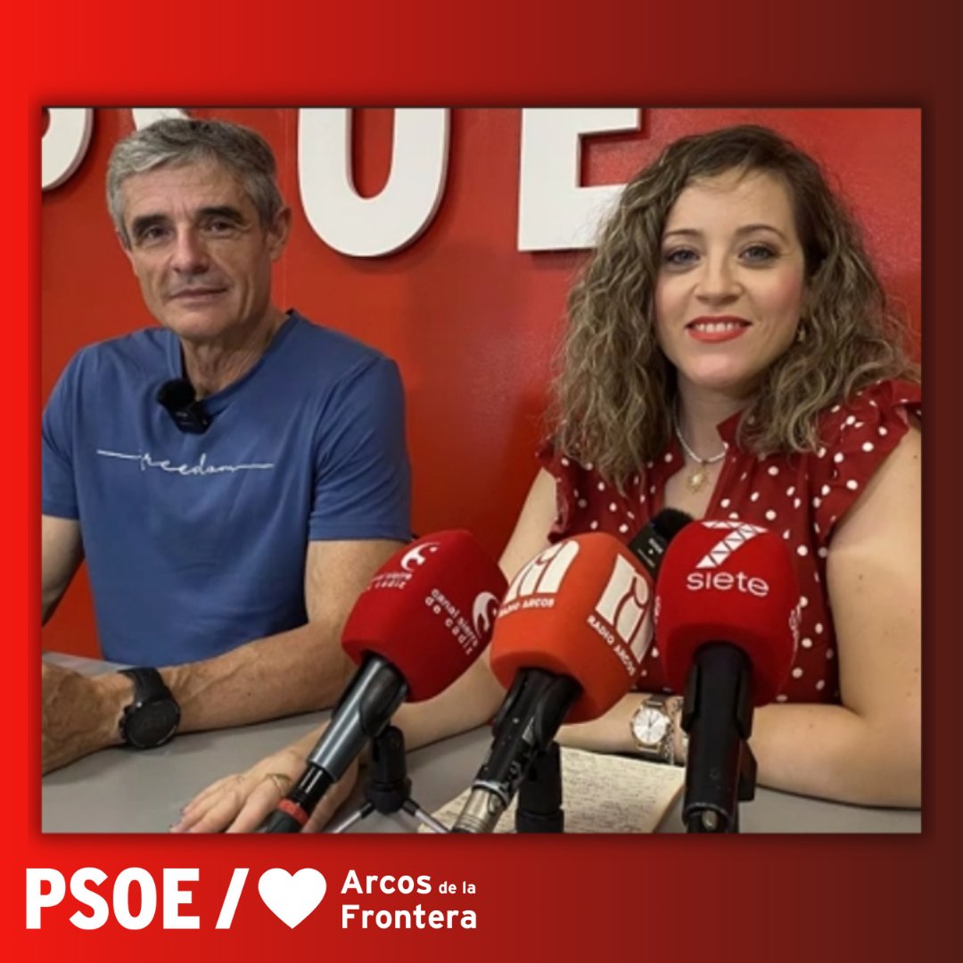 PSOE_ARCOS's tweet photo. En nuestra Rueda de Prensa de esta semana nos hemos congratulado de la subida de la P.I.E., los ingresos que en Gobierno Central destina a nuestra localidad.

También nos hemos hecho eco de las irregularidades que nos denuncian los trabajadores de la Bolsa de Discapacidad. https://t.co/gxHsDBGdvu