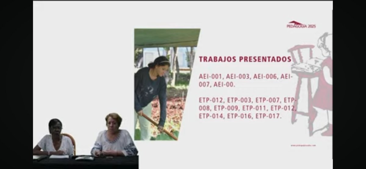 Pedagogía 2025. Evento de los OACE. Éxitos a todos los que presentaron ponencias. <a href="/CubaMined/">MINED</a> los felicita. La educación cubana adelante!!!