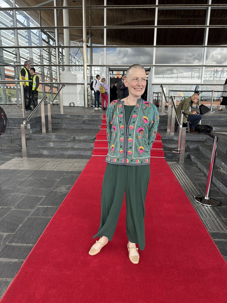 closhea's tweet photo. Another day at the office for @clairecampaign An absolute joyful day celebrating devolution in Wales and the contributions people have made across that 25 years. Can’t believe I’m one of them 💅 https://t.co/LHTQf8GSua