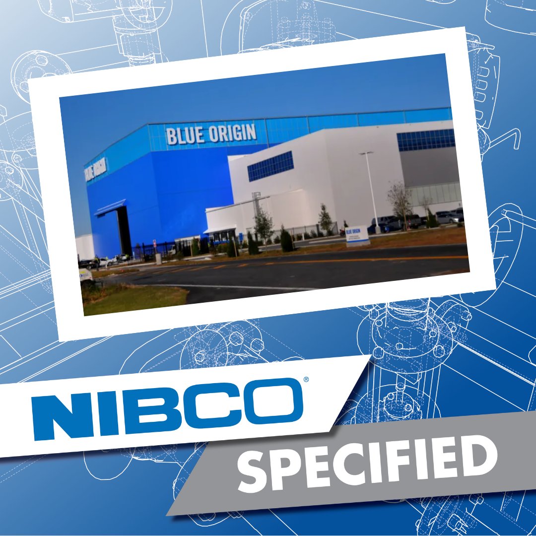 nibcoinc's tweet photo. Exciting news! The Blue Origin expansion in Cape Canaveral, Florida, will be using NIBCO butterfly and ball valves!
#NIBCO #NIBCOSpecified https://t.co/bnsVOZbLMq