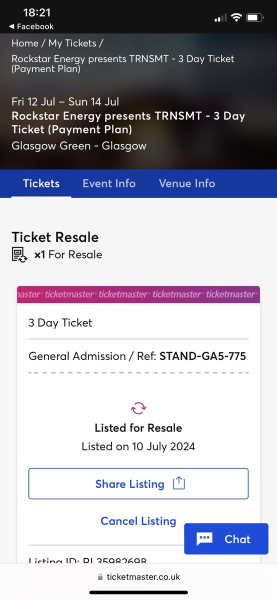 fenners_83's tweet photo. Weekend ticket still available:

https://t.co/eZ8cwGXEso

Can transfer via Ticketmaster to avoid admin fees if preferred. No bots, scammers or time wasters please 😉 
  
#TRNSMT #Ticketforsale https://t.co/8ubM42Ex8k