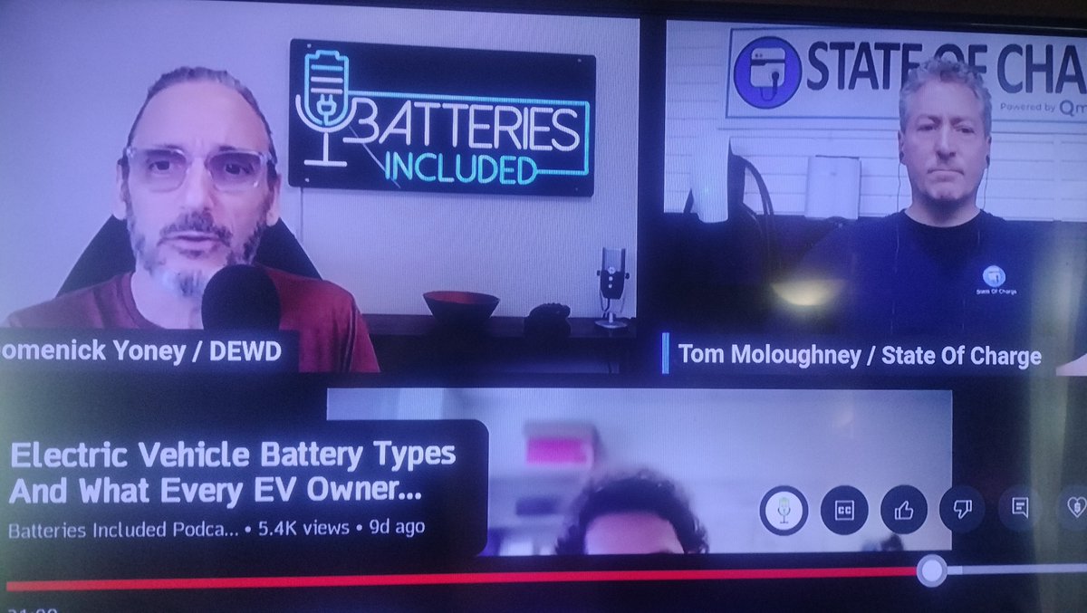 AmazingChevVolt's tweet photo. CLEAN ENERGY RETORT™ /
Hi Professor Moura | @ScottMoura! ⚡⚡⚡⚡⚡
This Is Thomas J. Thias,
( For My Credentials, Google My Name Like So: "Thomas J. Thias" ) A Globally Recognised #ElectricVehicle Expert, #EnergyTransition & #CleanDisruption ( Cr. @TonySeba 👀 ) Consultant Since 2009, 34 Years N. American #Automotive And Publisher Of @X News, Information And Opinion/Interactive #CleanEnergy Network, #CleanEnergyRETORT™, (@AmazingChevVolt), Since 2011.
I Was Recently A Guest Of The Lansing, Michigan @Turo Businessman And @Tesla #TeslaCyberTruck Owner, @DaBagBoy On An Epic #EVRoadTrip, #WithoutADropOfFuel In His #CyberTruck #ElectricPickUp To The Annual @TeslaOwnersMI #TeslaSummerMeetUp In Musk egon, Michigan, And A Hoot Was Had By All With Over 120 Teslas', 11 CT's And A Few Guest #EV's Present.
Even @TeardownTitan, @TeslaOwnersSV And @BeardedTesla, To Name A Few, Were There!
I Am Currently Watching The @BatteriesIncPod With You As Guest (Figs1/2) And I Am Now
Following You On X!
Interesting Conversation You Are Having With @TomMolog And Domenik Yoney, But All Seem To Be Over Focused On
That Very "Rare"
#TractionBattery Degradation, To Me, Almost To The Point Of Discouraging And Scaring The Potential #EV Newbee!!
As A Counterpoint To All Of You, Over Talking This, As I See It, A Rare Battery Usage Issue, Here Is @NissanEuropes' Statement, Published In @Automotive_News, European Edition, Back In 2019 Stating That The Air Cooled #NissanLEAF Batteries State Of Charge Usable Life Is Outlasting The Cars' Use By Over A Decade!!
MQ /
' GOTHENBURG, Sweden --
Data From @NissanEurope Shows The batteries Used By Its #LeafEV Will Outlast The Vehicle By 10-12 Years, Said Francisco Carranza, Managing Director Of Renault-Nissan | Europe.'
Source: @AutoNewsEurope / May 23, 2019 (Fig3)
https://t.co/uOS5eMYtFP
