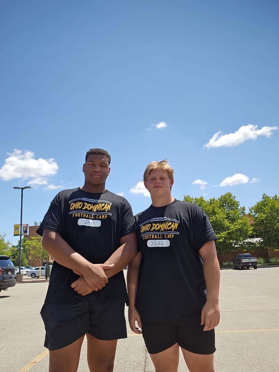 Had a great time at <a href="/ohiodominican/">Ohio Dominican University</a> today! <a href="/CoachCookOL/">Kennedy Cook</a> 
<a href="/OhioDominicanFB/">Ohio Dominican Football</a>