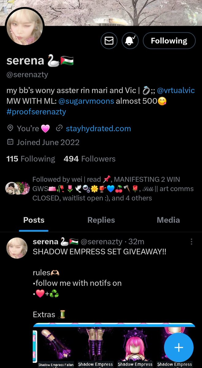 bootiful_s's tweet photo. @serenazty @stvrdrop done! https://t.co/y9S4eCBeLG