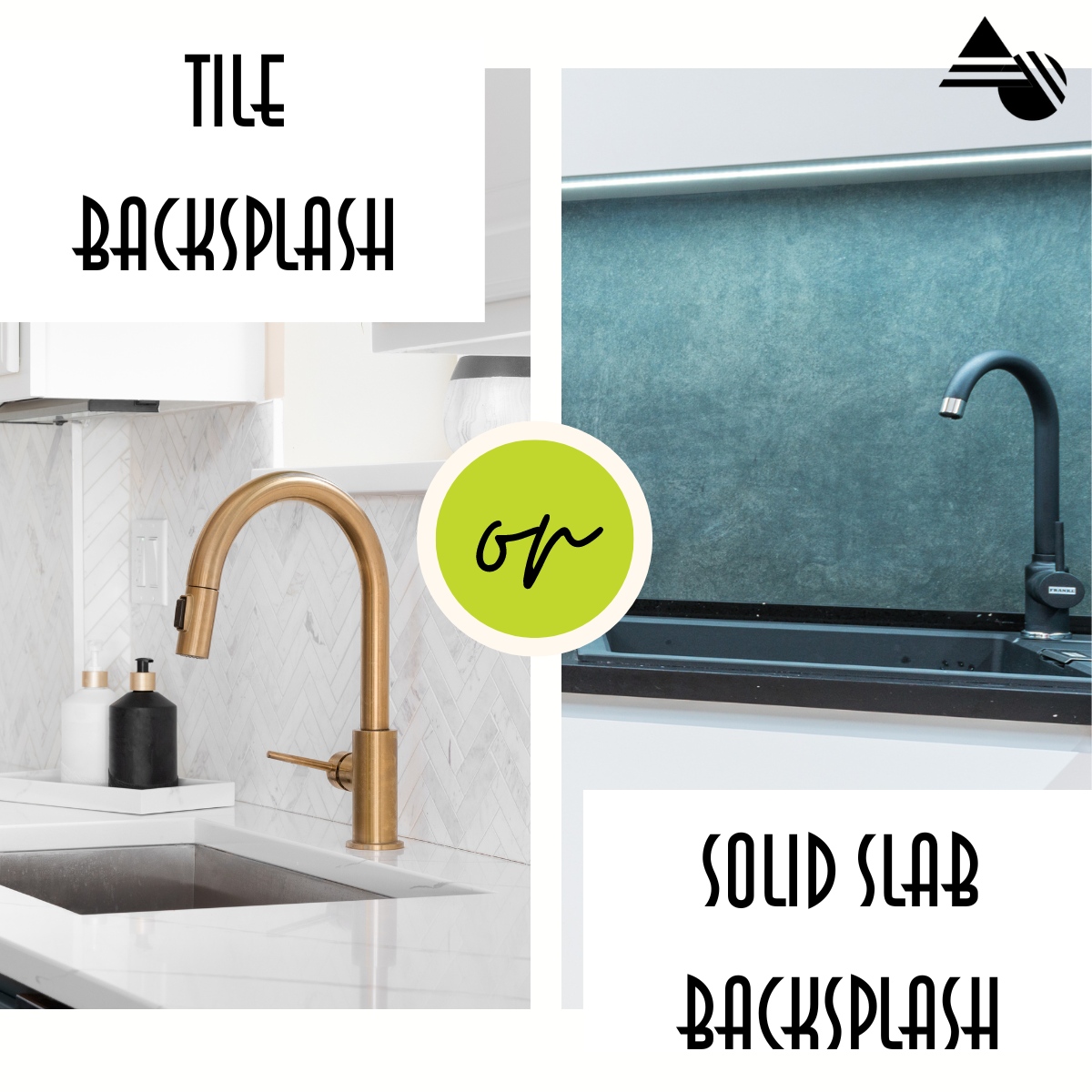 AODesign's tweet photo. Solid Slab or Tile Backsplash?

Here's a quick rundown:
Solid Slab: Sleek, low-maintenance, and undeniably luxurious. 
Tile: Design flexibility, budget-friendly, and perfect for creating a personalized touch.

But the real question is...
What speaks to YOU? Solid Slab or Tile?... https://t.co/6lkuU6eQ3e