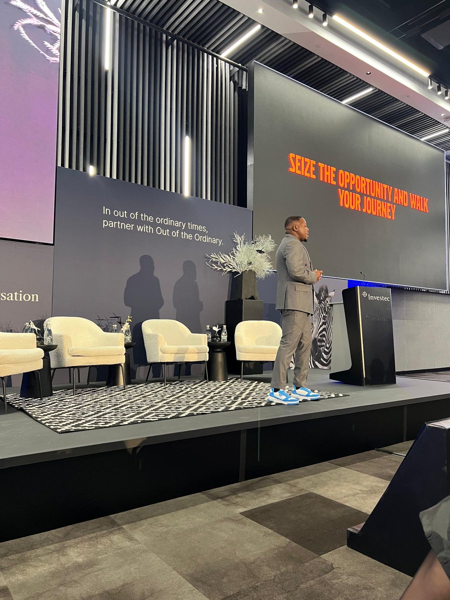Our main speaker, <a href="/theo_baloyi01/">Theo Baloyi</a>, will inspire us with his personal and professional story at the Investec Young Professionals event. He shares how he maximized the opportunity his dad gave him. #InvestecSA #YoungProfessionals #WealthNotJustMoney