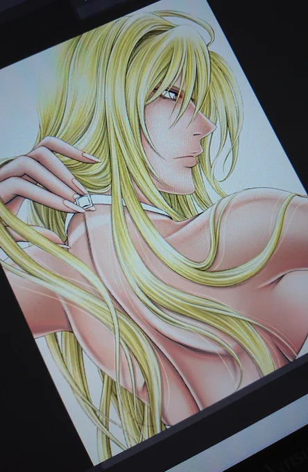 #wip 進捗です 今月からこっそりもう一枚追加して進めてます