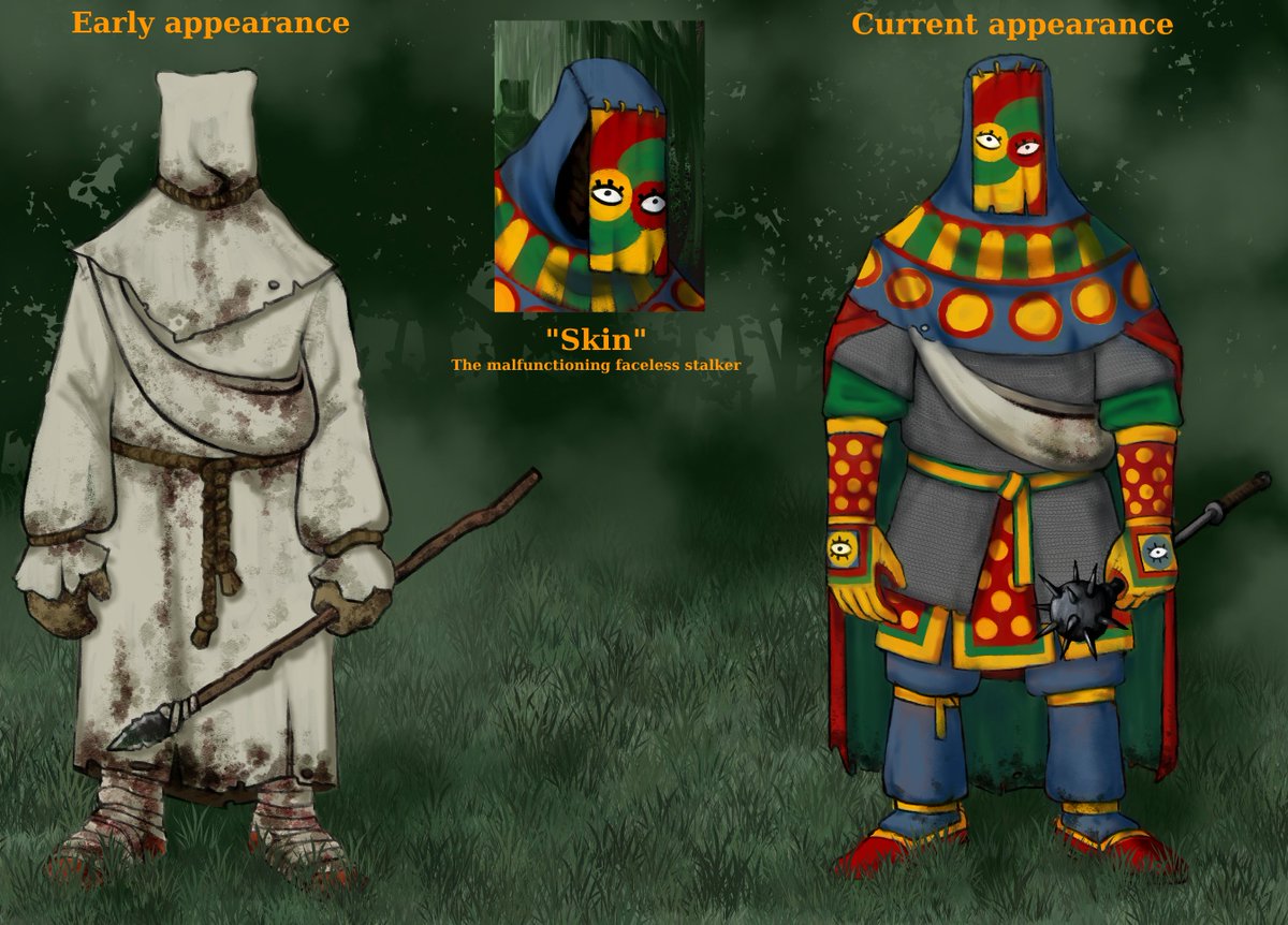 TurboT_rex's tweet photo. Pathfinder character reference sheet including original appearance. https://t.co/nMrxkk8GG5