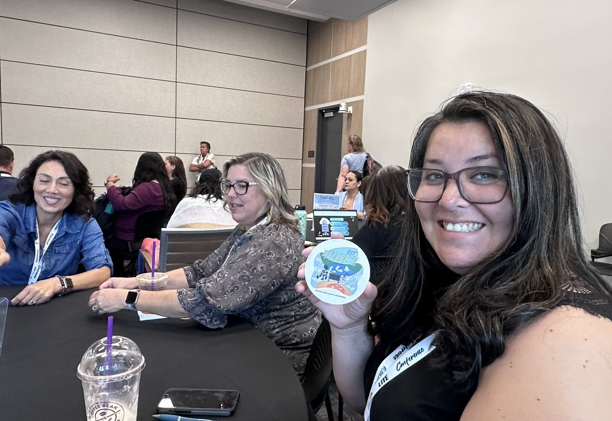 merc_morris's tweet photo. Who wouldn’t want these collectibles coasters?! Thanks to all of the teachers who packed the room for #AITools that are next level! https://t.co/9js0JjM2Nu #LITEConference @IACUE @SBCSS_EdTech @RCOE @JBoucher_Edu https://t.co/VgqHnLxHbG