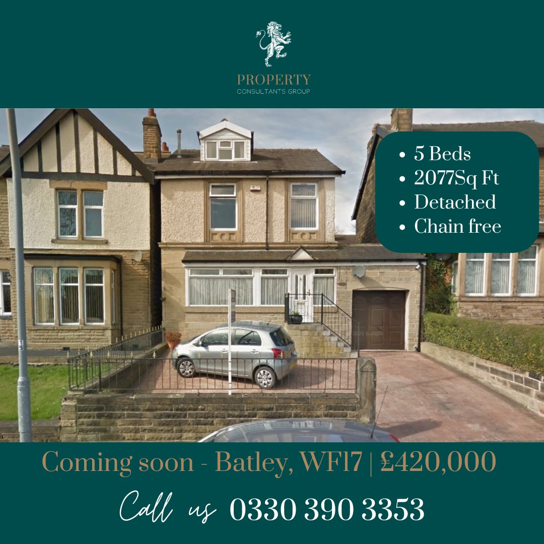 LondonPropert20's tweet photo. 🏡 Sneak Peek! A fantastic property in Batley, West Yorkshire, will be available soon. Schedule a viewing before it goes live! Contact us now! #NewListing #Batley #RealEstate #ExclusivePreview #PropertyConsultantsGroup https://t.co/MPtO9ZL8CO