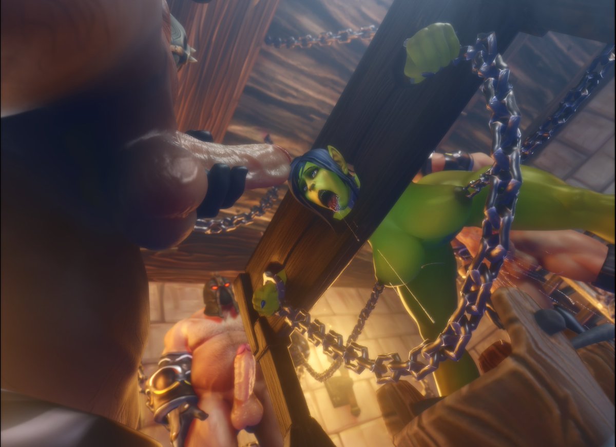 GY44T_DAMN's tweet photo. Orc Prisoner's Punishment⛓️🪢
#nsfw 
#blender3d 
#Warcraft 

Human Male Model by: @LiardPron
Kul-Tiran Male Model by: @MrKipler1 https://t.co/6ADB6Y80Z8