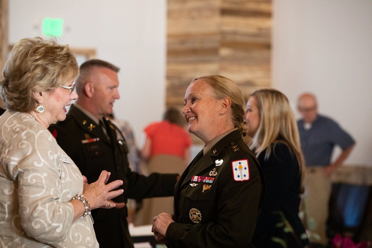 SCoE_CASCOM's tweet image. Today Maj. Gen. Michelle K. Donahue, #CASCOM commanding general, spoke at the Inaugural Business Meeting of the Capitol Region Military Alliance of Virginia (CaRMA-VA).

#CaRMAVA #SupportStartsHere #BeAllYouCanBe