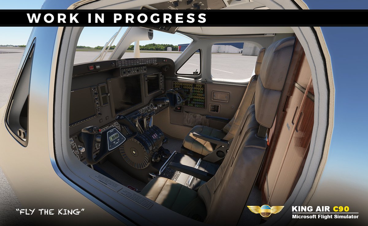 simflight's tweet photo. Pilot Experience Sim - King Air C90 MSFS Work In Progress Status
https://t.co/8nwJ44cKMx
#flightsim #KingAir #C90 #Turboprop #PilotExperienceSim #Preview #MSFS2020 #Aircraft #MicrosoftFlightSimulator https://t.co/ekZ95Fn5Kj