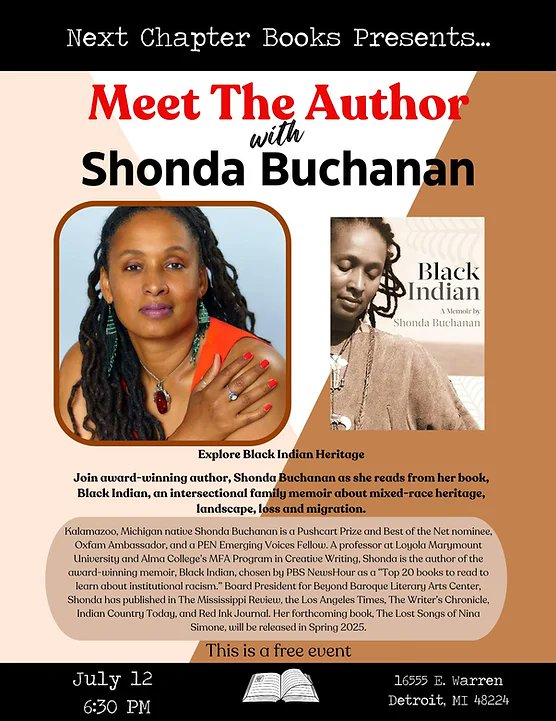 Wayne State University Press (@wsupress) on Twitter photo Tomorrow night, head over to Next Chapter Books for an exciting night with author <a href="/shondabuchanan/">Shonda Buchanan, Author/Educator/Oxfam Ambassador</a>!
Want to learn more about the book? Watch the interview with owner, Sarah Williams, over at the Next Chapter Books instagram page. Tomorrow night, head over to Next Chapter Books for an exciting night with author <a href="/shondabuchanan/">Shonda Buchanan, Author/Educator/Oxfam Ambassador</a>!
Want to learn more about the book? Watch the interview with owner, Sarah Williams, over at the Next Chapter Books instagram page.