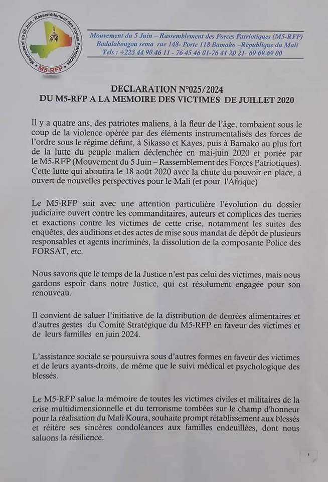 MSCJD3's tweet image. MSCJD pense que victime de 10,11,12 juillet 2020 reste la base du nouveau Mali basé sur la justice et du développement.
Ces victimes reste meilleurs des militants pour rétablir une bonne constitution après son abandon, leurs familles méritent plus grand respect du Peule Malien