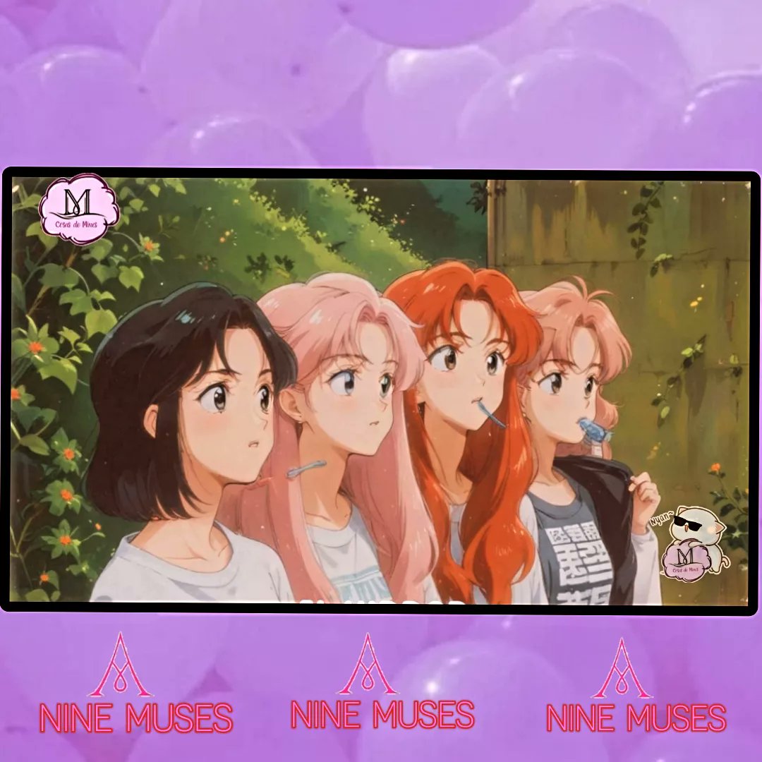 CosasdeMines's tweet photo. 💜🅽🅸🅽🅴 🅼🆄🆂🅴🆂 🅰🌟
🌟🅰🅽🅸🅼🅴 🆂🆃🆈🅻🅴 90🆂💜
#나인뮤지스A #ninemusesA #9musesA #ninemuses #kpop
#표혜미 #PyoHyeMi
#경리 #GyeongRee #KyungRi
#박경리 #ParkGyeongRee
#금조 #KeumJo
#JoGabin #조가빈 ( #Josojin ) https://t.co/3DoZ3uwSvz