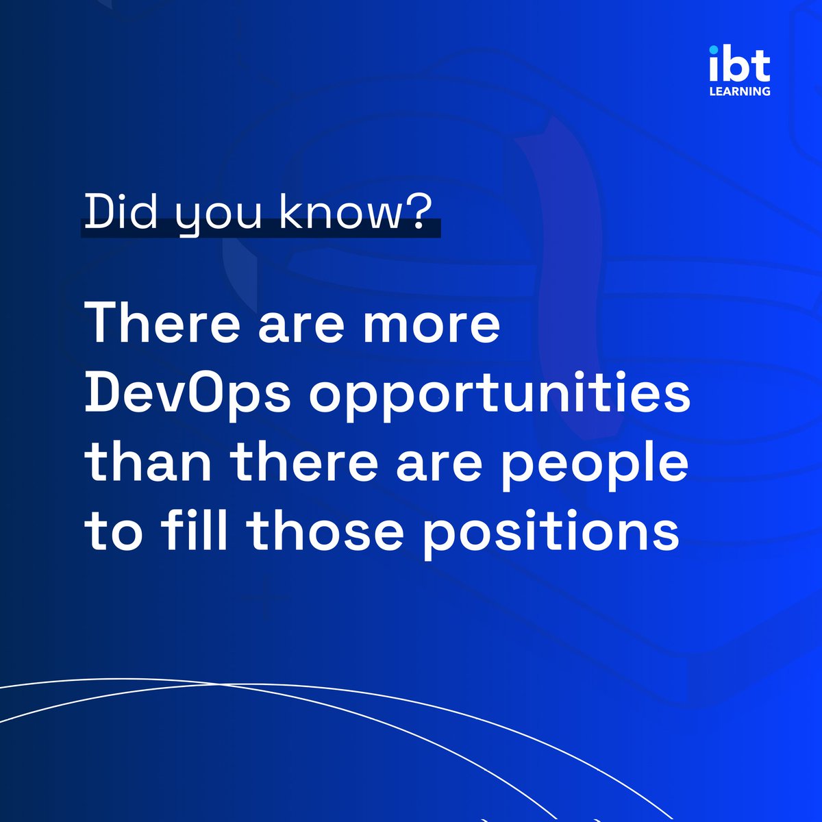 ibtlearning's tweet image. This means it's a great time to break into the field, advance your career, and make a real impact.

So, what are you waiting for? Visit ibtlearning.africa to enroll in our #DevOps training program and start building the skills you need to succeed!

#IBTlearningAfrica #Tech