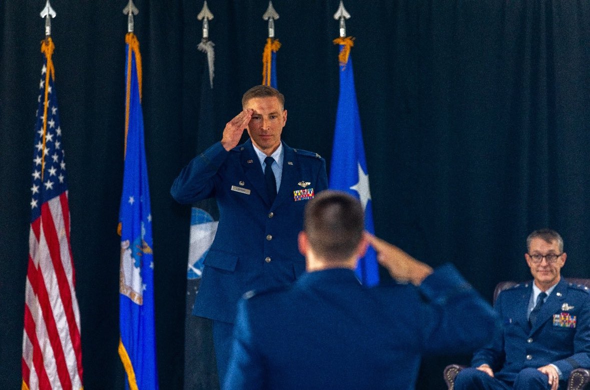 Air Force Test Center (@aftestcenter) on Twitter photo 🎉 Welcome Col. Matthew Caspers! New AFRL Munitions Directorate commander at Eglin AFB, bringing vast testing & acquisition expertise. 
Full story: bit.ly/4bH9wA3
🚀 #AFRL #Leadership #AirForceInnovation #unitedstatesairforce #airforcetestcenter 🎉 Welcome Col. Matthew Caspers! New AFRL Munitions Directorate commander at Eglin AFB, bringing vast testing & acquisition expertise. 
Full story: bit.ly/4bH9wA3
🚀 #AFRL #Leadership #AirForceInnovation #unitedstatesairforce #airforcetestcenter