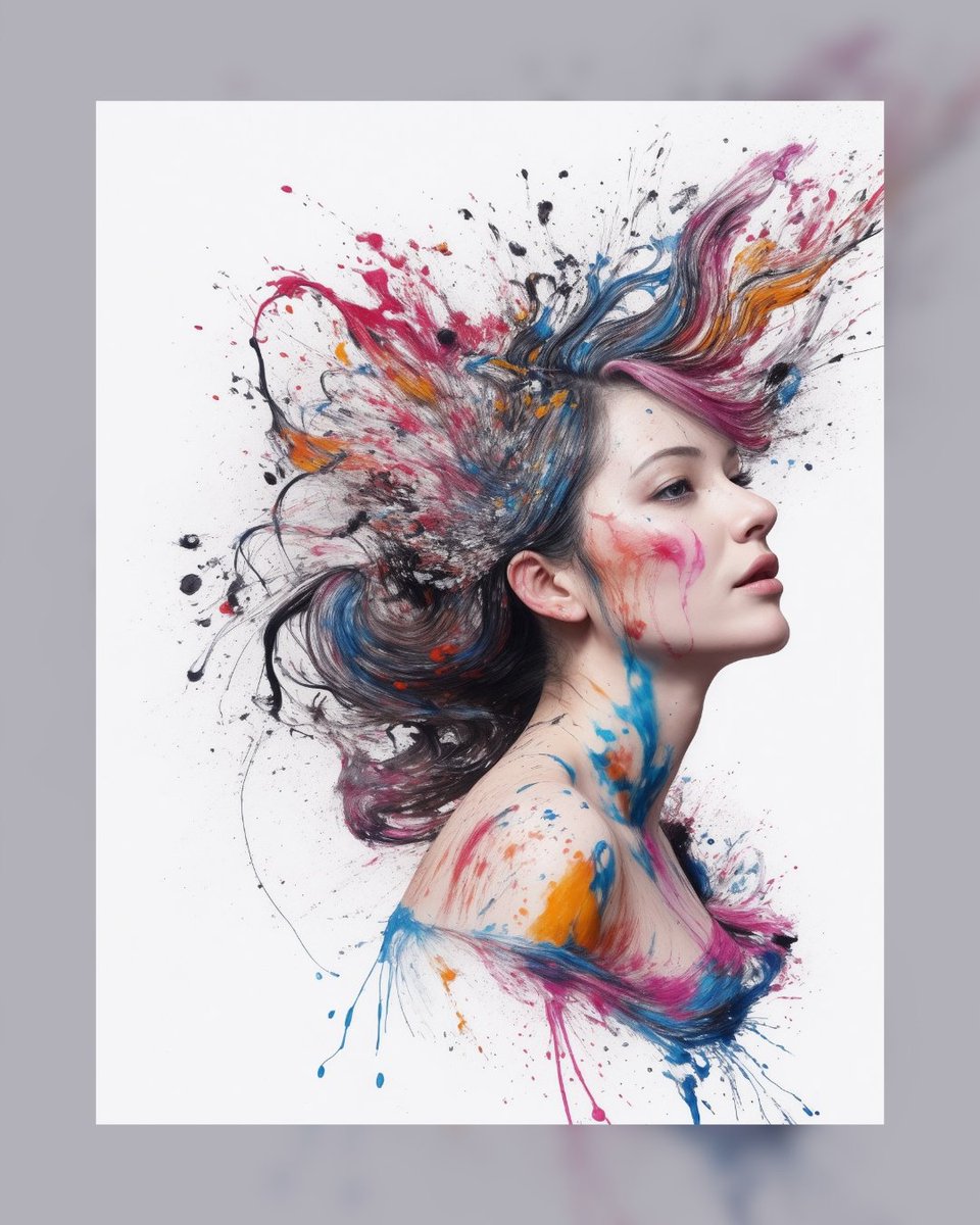 AntonPsak's tweet photo. The "Symphony of Chaos XIX" oil study captures the essence of human emotion through a vibrant explosion of colors. 

#SymphonyOfChaos #OilStudy #ExpressiveArt #AbstractPortrait #ModernArt #CreativeExpression #FineArt https://t.co/jW4UACzISD