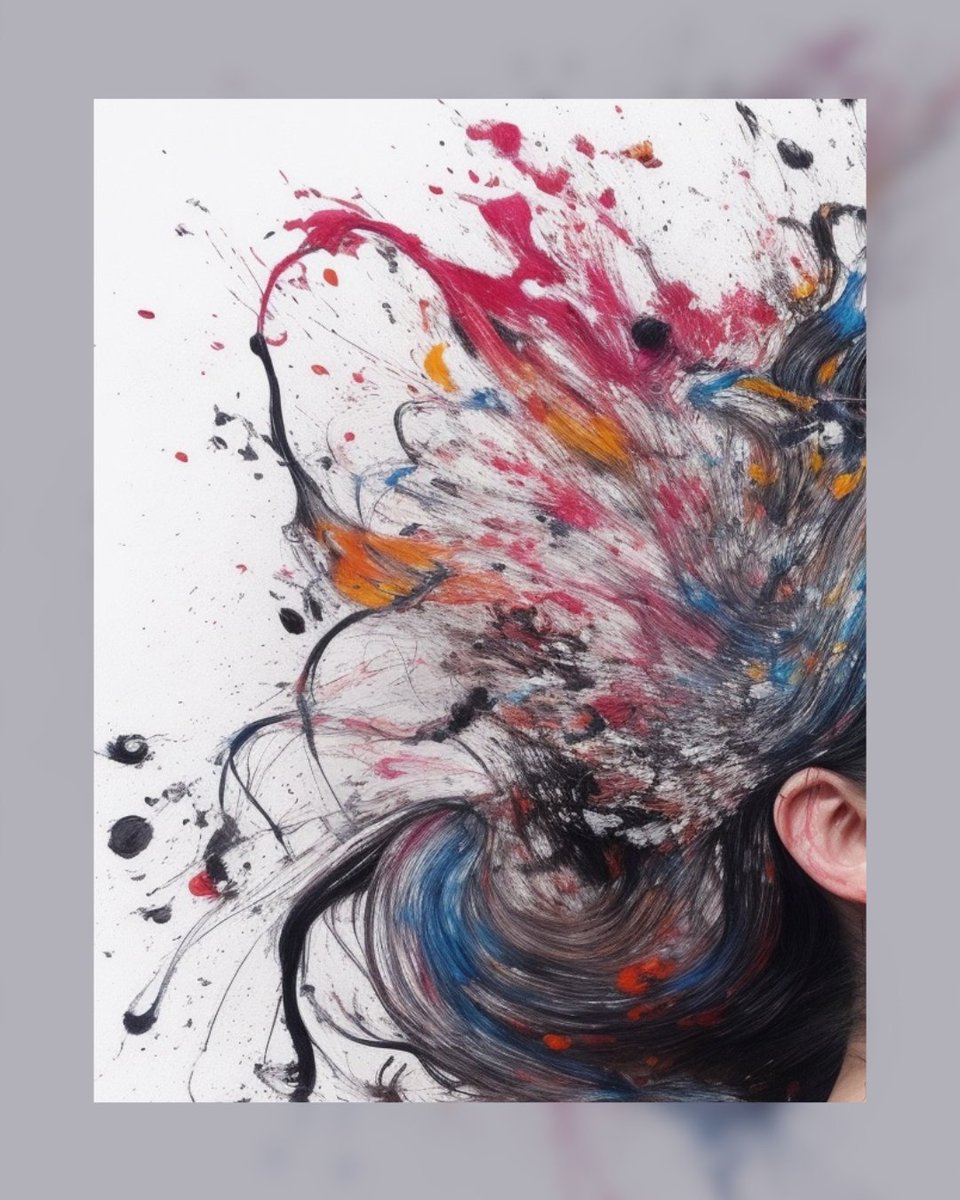 AntonPsak's tweet photo. The "Symphony of Chaos XIX" oil study captures the essence of human emotion through a vibrant explosion of colors. 

#SymphonyOfChaos #OilStudy #ExpressiveArt #AbstractPortrait #ModernArt #CreativeExpression #FineArt https://t.co/jW4UACzISD