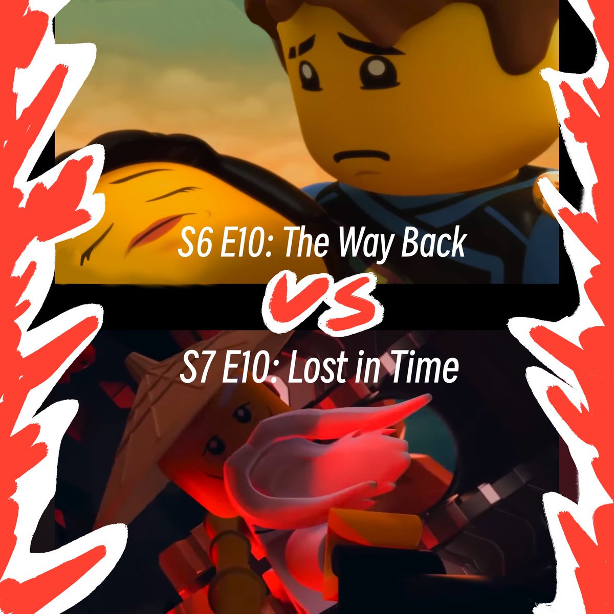 ninjareanimated's tweet photo. New poll is up on tumblr!

Sorry for the delay my device finally got all the pictures back that I had made before lol
#ninjago #ninjagoreanimated #art https://t.co/WYbsO4iUhW