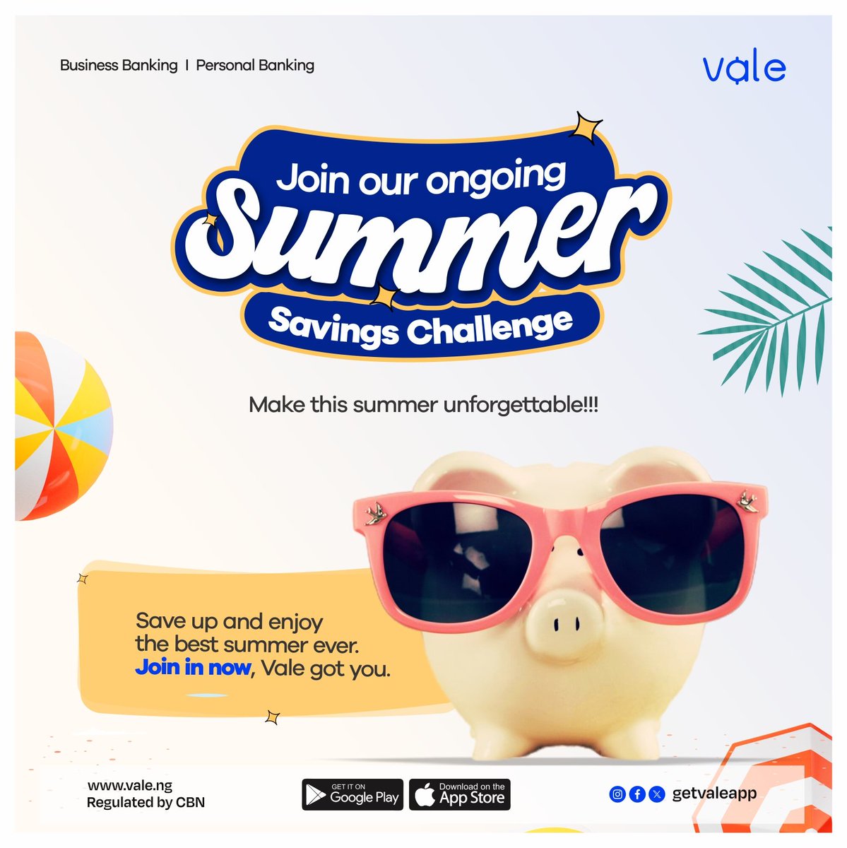 getvaleapp's tweet photo. The best time to save for your desired summer experience is today!
With My Target Savings Plan on Vale you can have the summer experience your want.
Download the Vale App now to get started and join the challenge!
#vale #Valefinance #saving #summersavings https://t.co/nB4NaWVl5y