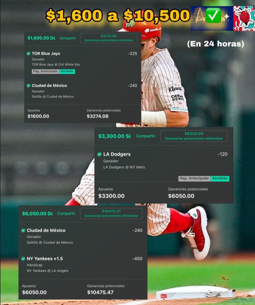 hugowx_'s tweet photo. ¿Quien le entraría a un reto rápido $1,600 a $10,000?🪜

Hoy mismo acabaríamos en reto! Los 3 pasos son hoy🍿

-> El fin de semana ya convertimos $1,600 a $10,000 (ahí está la prueba)
 
1,500 ❤️🔄🗯️ antes de 2 horas y lo armo GRATISSS https://t.co/cYqv1mbt4m