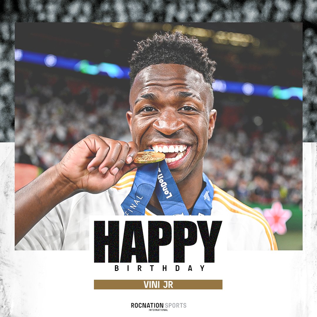 Happy birthday, <a href="/vinijr/">Vini Jr.</a> 🎈