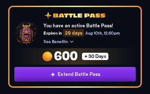 AxieHub_Peru's tweet photo. Have you already activated your battle pass on @TriballyGames ? What are you waiting for ? 

Get your hands on that exlcusive benefits ! https://t.co/DJSIEDcGSY