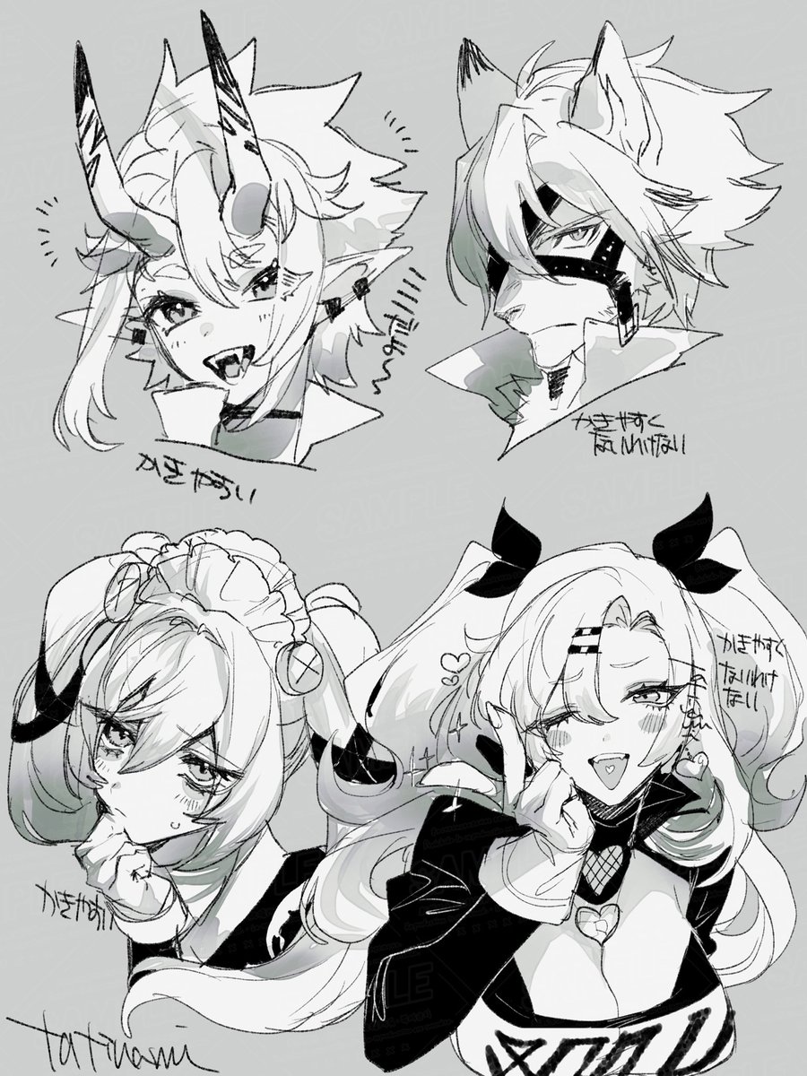 ゼンレスのらくがき 