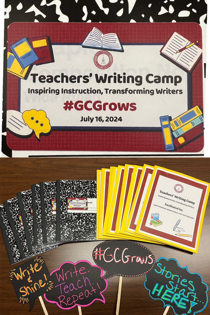 Lauren Kaufman (@laurenkaufmangc) on Twitter photo We are getting ready for Teachers’ Writing Camp in GC next week and are super excited! We are loving these cute <a href="/canva/">Canva</a> stickers for our writing notebooks too! #GCGrows 📝📓🏕️ We are getting ready for Teachers’ Writing Camp in GC next week and are super excited! We are loving these cute <a href="/canva/">Canva</a> stickers for our writing notebooks too! #GCGrows 📝📓🏕️
