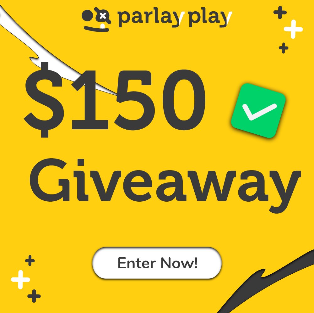 parlay_play's tweet photo. 🚨 Giveaway 🚨

Tough break on the Twitter Poll. Time to bounce back! Today we're giving 5 users $30 in promo funds!

To Enter:
-Like &amp; Retweet
-Follow @parlay_play 
-Comment your ParlayPlay username https://t.co/N9JnrWostH