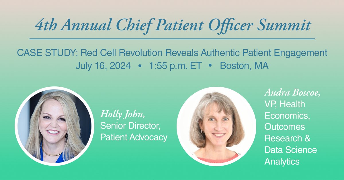 AgiosPharma's tweet photo. Our team is presenting at @DynamicGlobalEv's #CPOSummit! They will discuss how our #patientadvocacy and HEOR leaders are building connections and uncovering valuable insights through Red Cell Revolution, an advocacy advisory council for #hemolyticanemias. https://t.co/y2XUJlPE4G https://t.co/knnFepCr9p