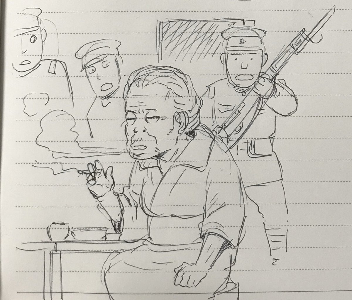 ババァもいるよ
