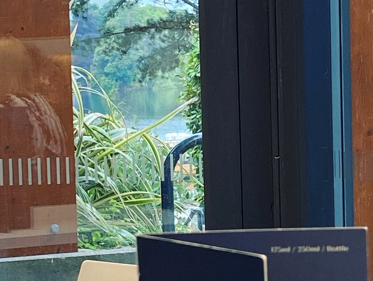 DebsNewbold's tweet photo. Am at @tbtl to see my pal & fellow maker Joanna Holden in Brassed Off! Half an hour til showtime - very excited, although a bit shy taking a selfie in the caff! #theatre #supportyourpals #lakedistrict https://t.co/Q1RRDXuQ9N
