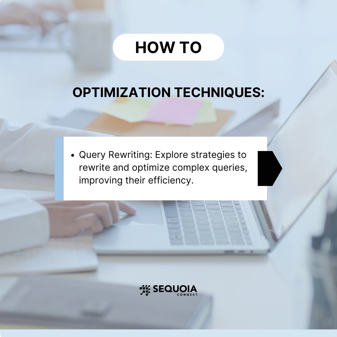 SequoiaConnect's tweet image. Supercharge your database performance! Master the art of optimizing database queries with our hands-on guide. 🚀📊 #SequoiaConnect #DatabaseOptimization #TechHowTo