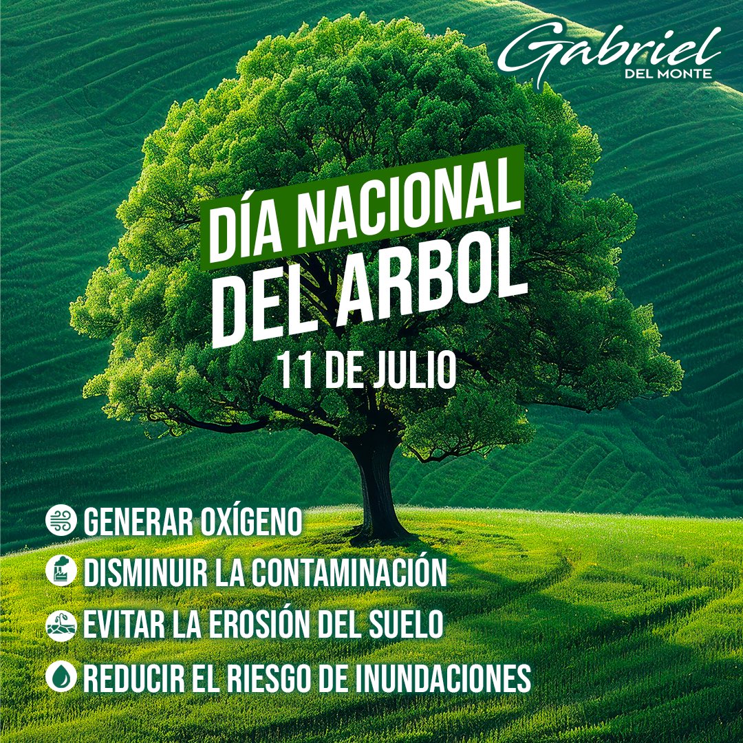 🇲🇽🌳 #DíaNacionalDelÁrbol 🌳🇲🇽 

Los árboles son fundamentales para combatir el cambio climático, conservar la biodiversidad y mantener el equilibrio de nuestros ecosistemas. 

En México, nuestros bosques y selvas son tesoros naturales que debemos proteger y cuidar.