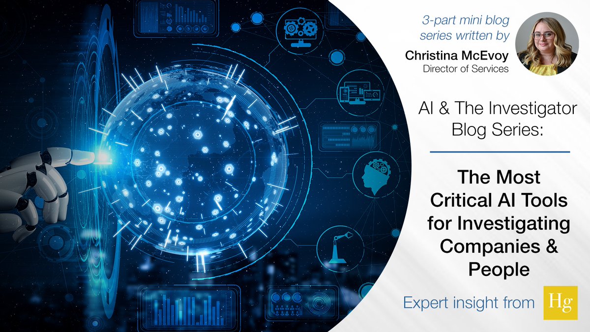 To enhance their effectiveness in performing ongoing due diligence for their clients, investigators must maintain proficiency in the use of an array of AI tools. Read more &gt; foxly.app/aVJa3T

#Hg #AI #OSINTforgood #OSINT #Investigation