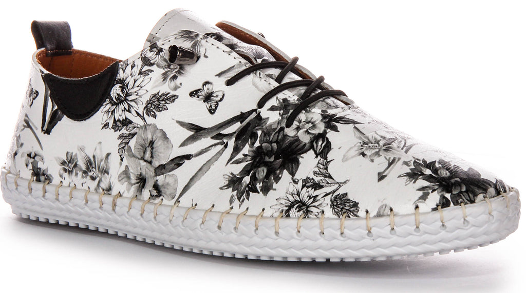 justinreeceuk's tweet photo. Check out this product 😍 Lexi 3 Comfort Plimsole In White Black Garden 😍 
by JUSTINREESS at £54.99. 
Shop now 👉👉 https://t.co/y9S5hqTnN4 https://t.co/PVVjLx2DQn
