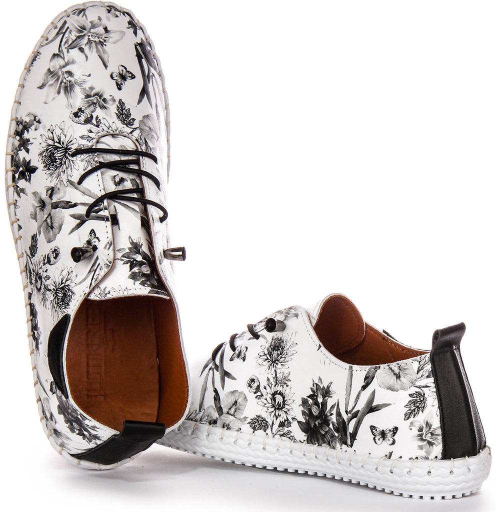 justinreeceuk's tweet photo. Check out this product 😍 Lexi 3 Comfort Plimsole In White Black Garden 😍 
by JUSTINREESS at £54.99. 
Shop now 👉👉 https://t.co/y9S5hqTnN4 https://t.co/PVVjLx2DQn