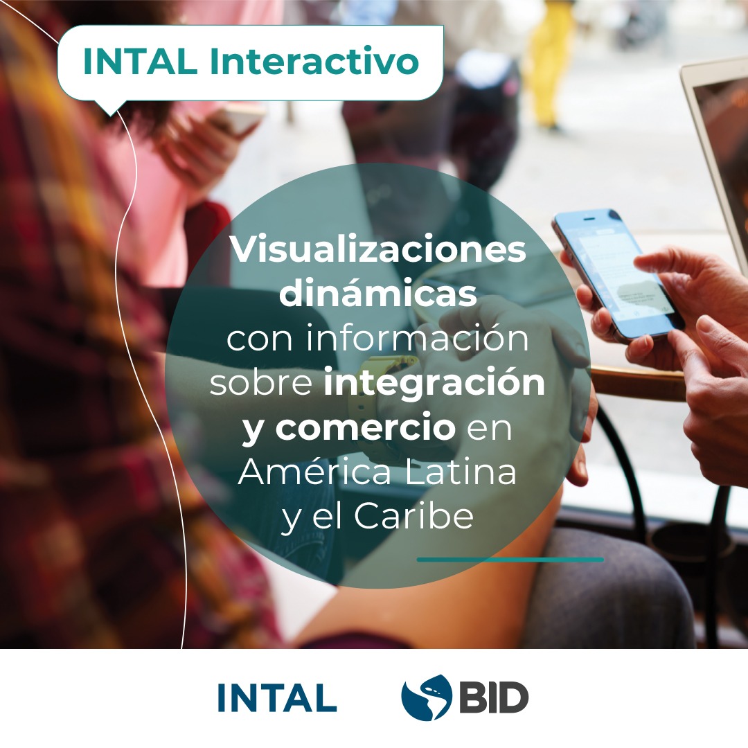 anabasco77's tweet photo. Si estás interesado en conocer más sobre #Integración y #Comercio en #AmLat y el #Caribe, te invitamos a acceder a INTAL Interactivo, una plataforma digital donde podrás explorar visualizaciones dinámicas con información vinculada a estas temáticas. 

Conoce más: https://t.co/jYkleNBFcm