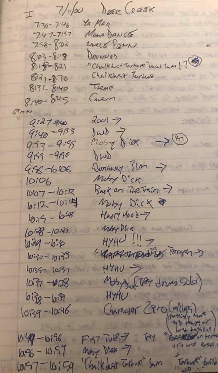 bizarchive's tweet photo. 24 years ago today - one of my favorite  #Phish shows I've seen. #mobydick https://t.co/dbEUWrC9QM