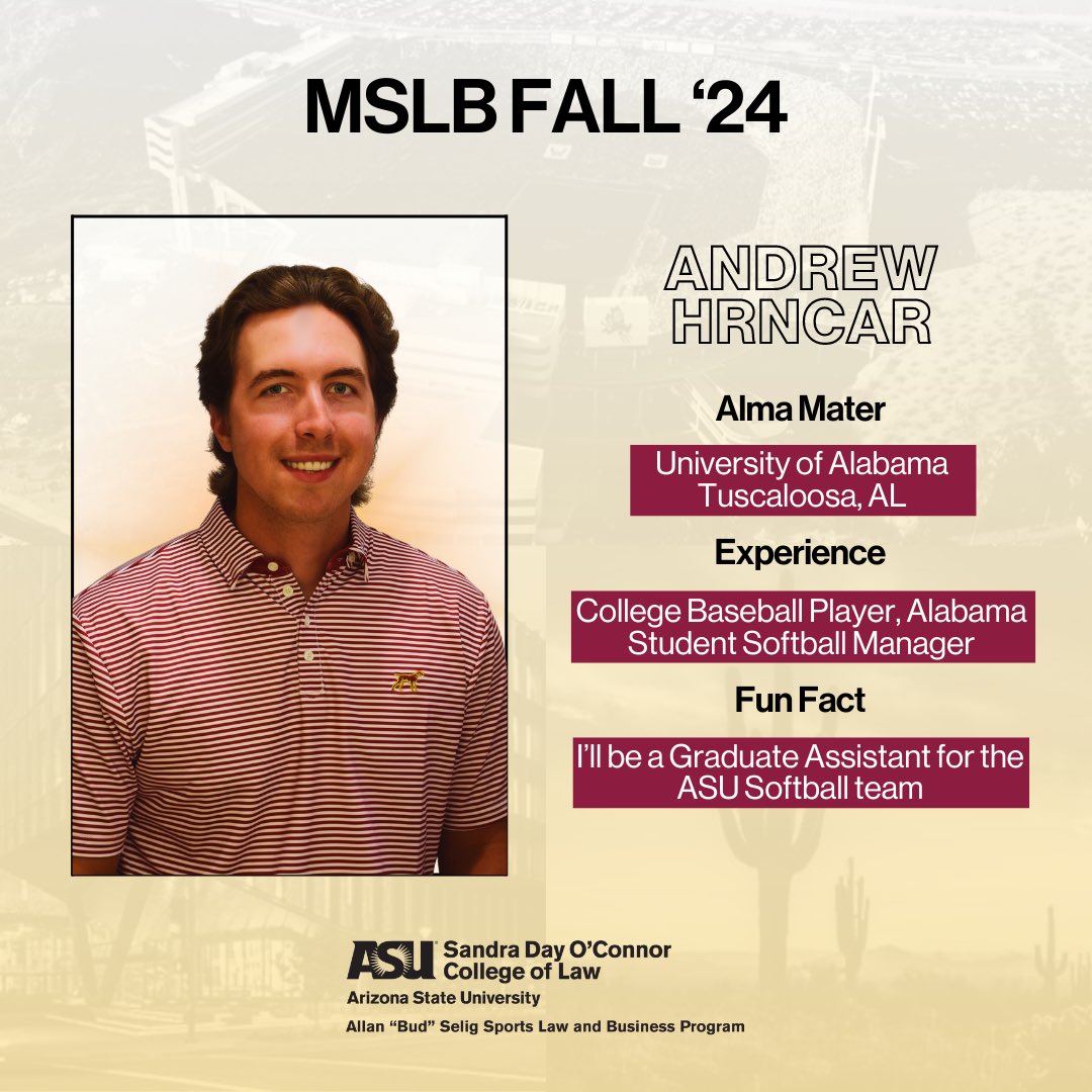 We are excited to announce that <a href="/AHrncar34/">Andrew Hrncar</a> is coming to SLB in the Fall of 2024!

Let’s show Andrew some SLB love and welcome him to the family! 🔱

#ForksUp #SLBFall2024
