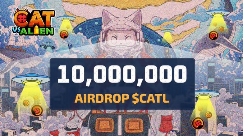 Im_patron's tweet photo. Quick Alpha 🔥

Don’t get distracted by $Dogs there’s so much airdrop opportunities on Telegram and I just found one which is @catvsalien which is a gaming project built on $TON very similar to SSS game where I made over $2,000+ and I do believe this one will do even more better . 

The game offers a fresh and exciting experience, allowing players to engage directly through the Telegram platform.

They are supported by layer zero , AWS, Telegram.. and powered by TON itself .  

Let’s take position for the airdrop. 

💠Earn Diamond & Token (which will be converted to $CATL tokens)

◈ Register ➡️ https://t.co/YuTUdl3NyY

➯ Start Bot & Launch
➯ Start Fighting to Collect Gold and get characters 
➯ Collect characters and Join Army to get more diamonds
➯ Shop for Diamond to upgrade your character and earn more ( the higher your score the bigger your airdrop ) 

🟩Done