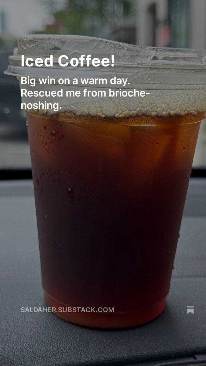 How I re-discovered iced coffee. Read here: open.substack.com/pub/saldaher/p…