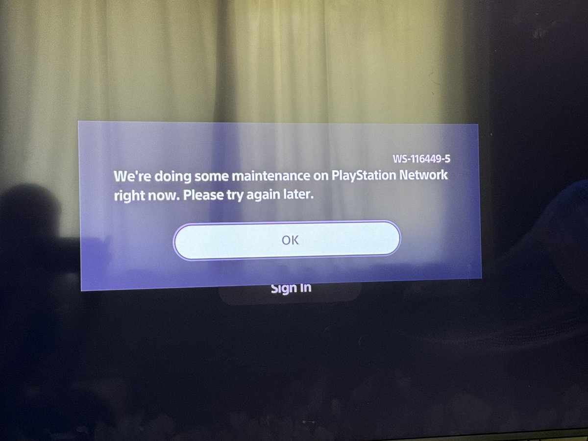 michael86389448's tweet photo. @PlayStation WTF SONY i can’t even log into my account and my internet is fine !!! ? https://t.co/5t5EbbTiLe